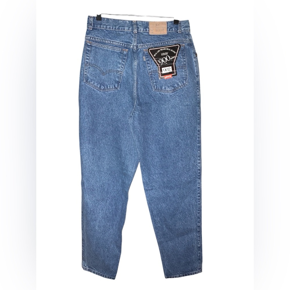 NWT Vintage 1989 Levi’s 900 Series High Waisted‎ 902 Relaxed Jeans Size 14 Short
